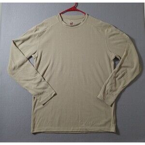 DRIFIRE DF2-245LS Heavyweight Long Sleeve FR Crew Shirt Coyote Brown Tan Large